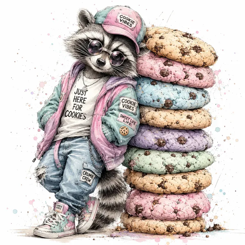 Watercolor Streetwear Pets