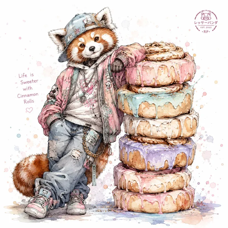 Watercolor Streetwear Pets