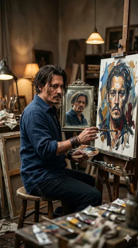 Selfpainting Celebrities