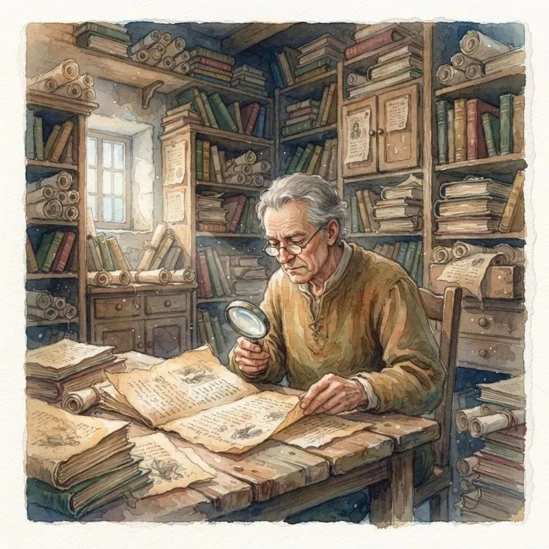 Vintage Watercolor Art