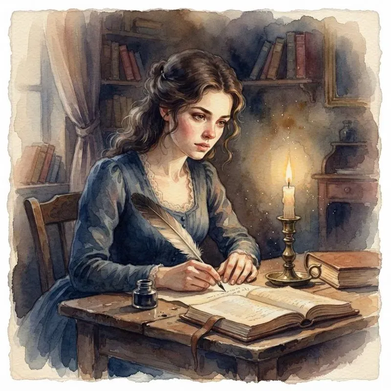 Vintage Watercolor Art