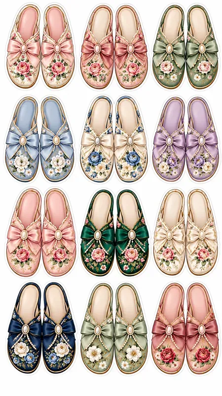 Royal Garden Pajama Party Sticker Sheets