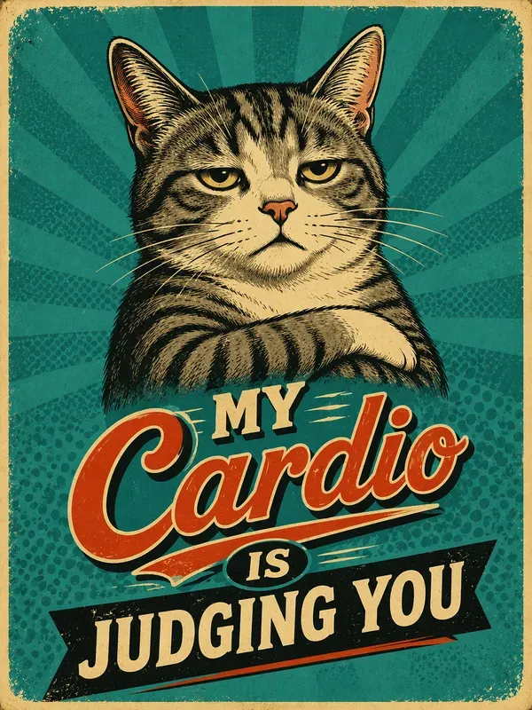 Sarcastic Vintage Ad Animal Posters