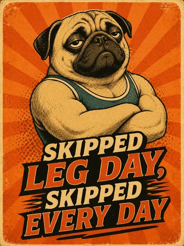 Sarcastic Vintage Ad Animal Posters