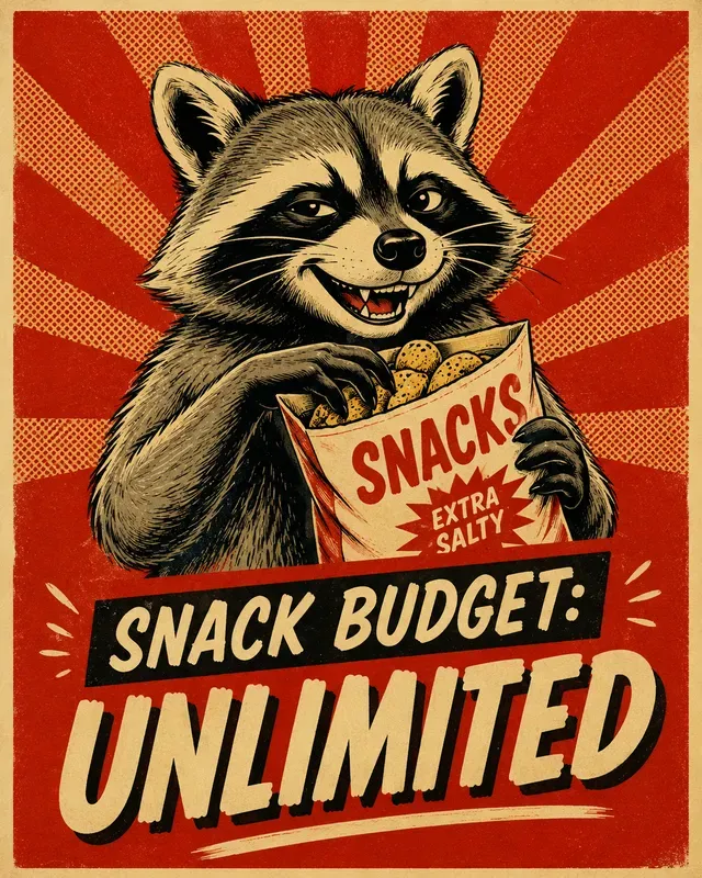Sarcastic Vintage Ad Animal Posters