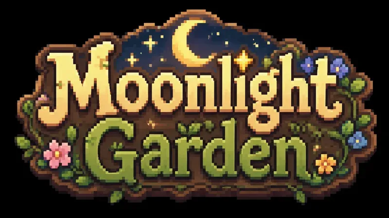 Cozy Pixel Game Logo Generator
