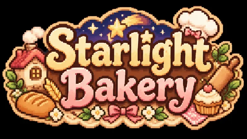 Cozy Pixel Game Logo Generator