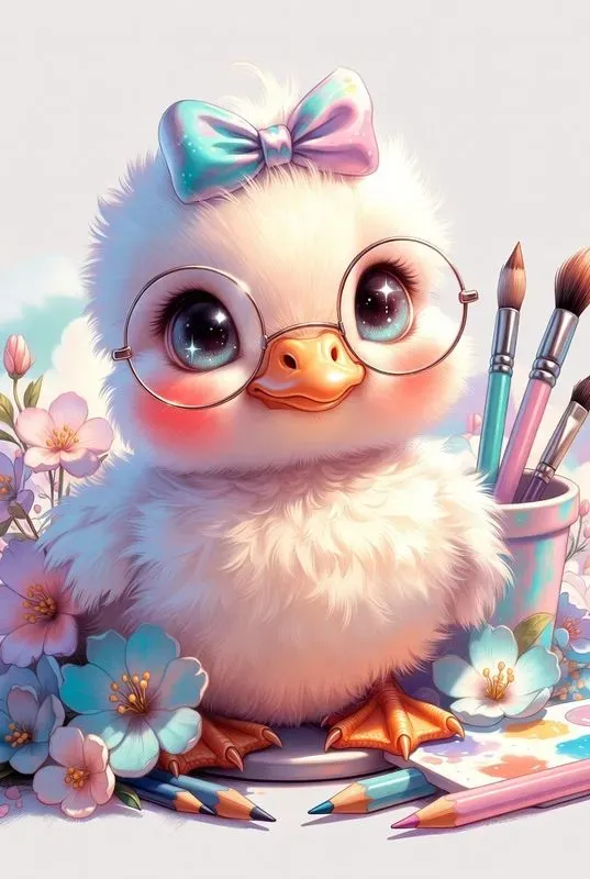 Whimsical Pastel Storybook Sitting Poses