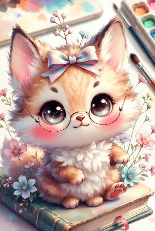 Whimsical Pastel Storybook Sitting Poses