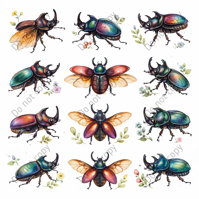 Watercolor Butterfly Insect Clipart