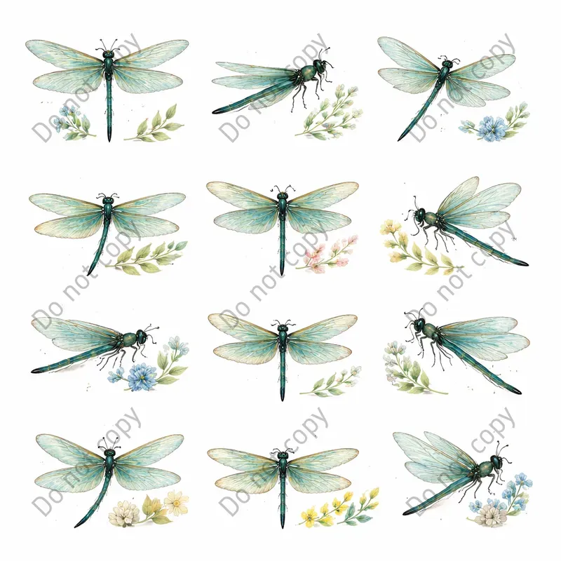 Watercolor Butterfly Insect Clipart