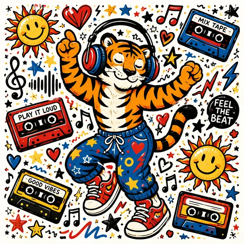 Street Pop Folk Character Poster Packs