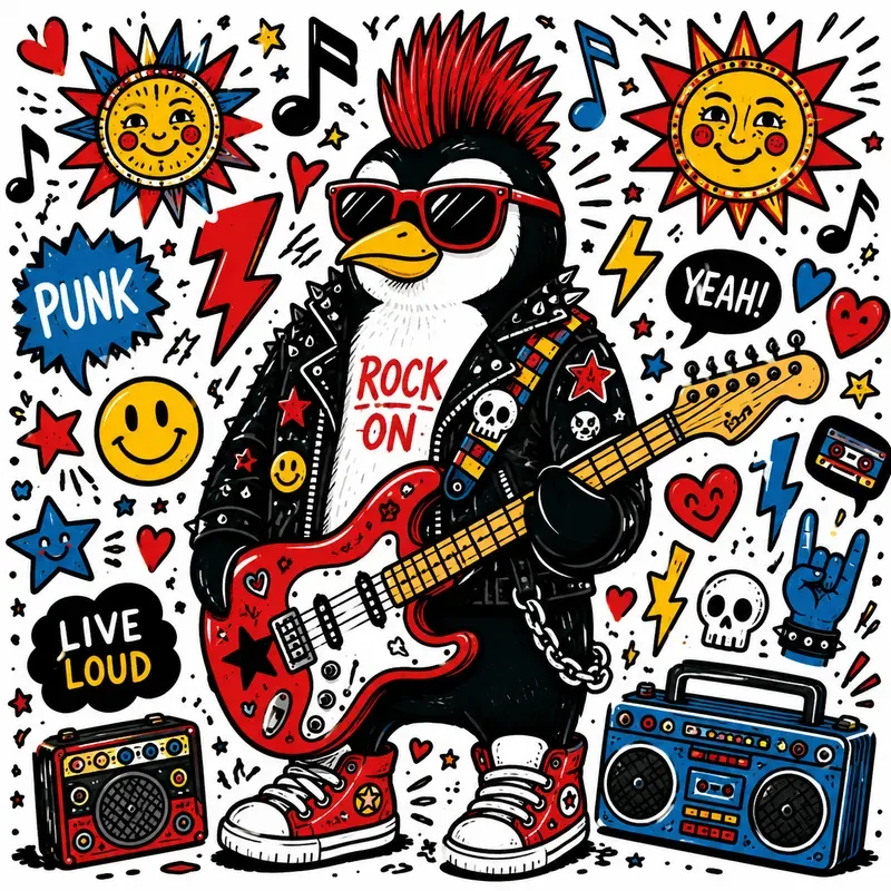 Street Pop Folk Character Poster Packs