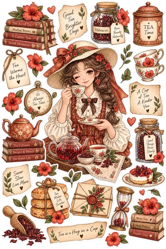 Aesthetic Junk Journal Sticker Packs