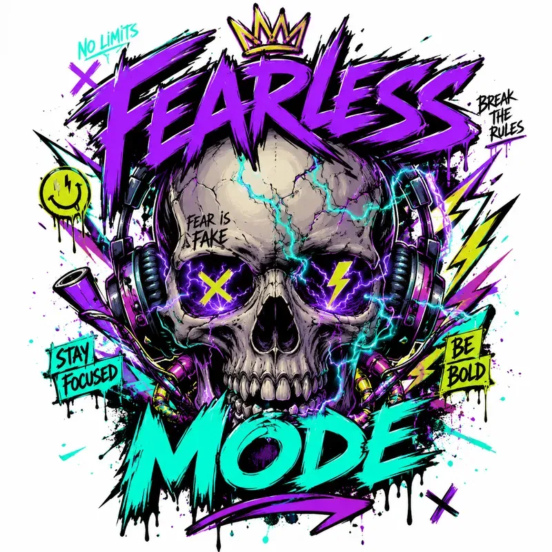 Neon Streetwear Tee Designs