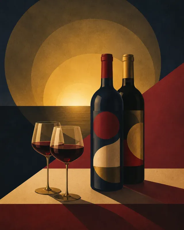 Geometric Deco Still Lifes