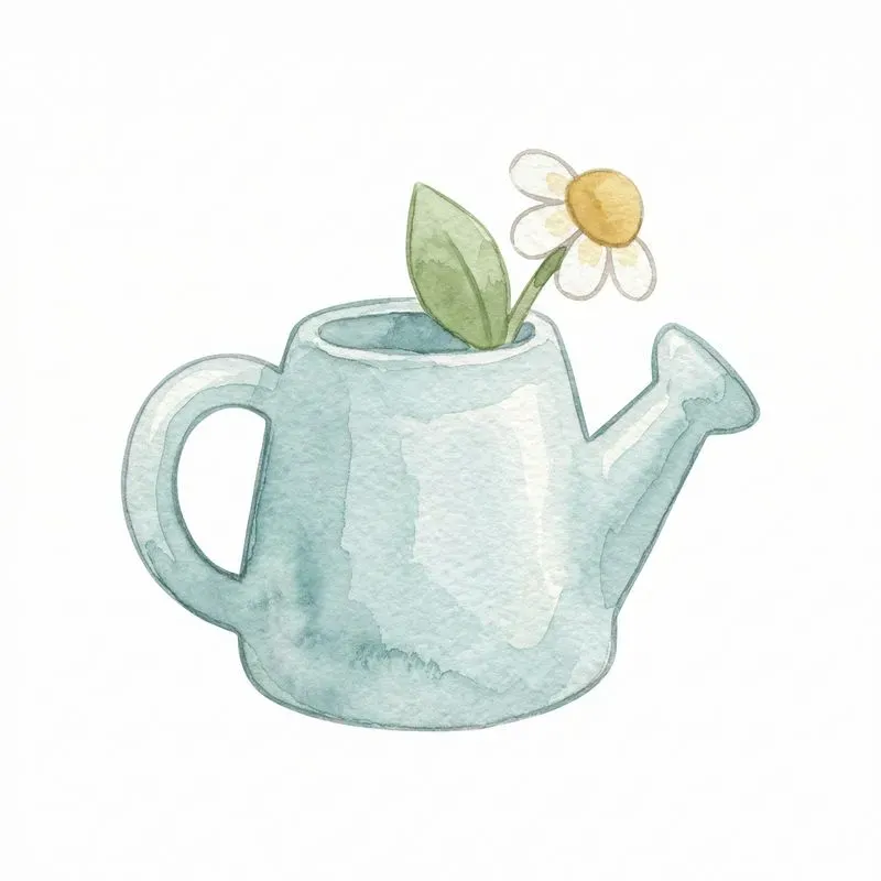 Cute Kids Watercolor Sticker Jsons