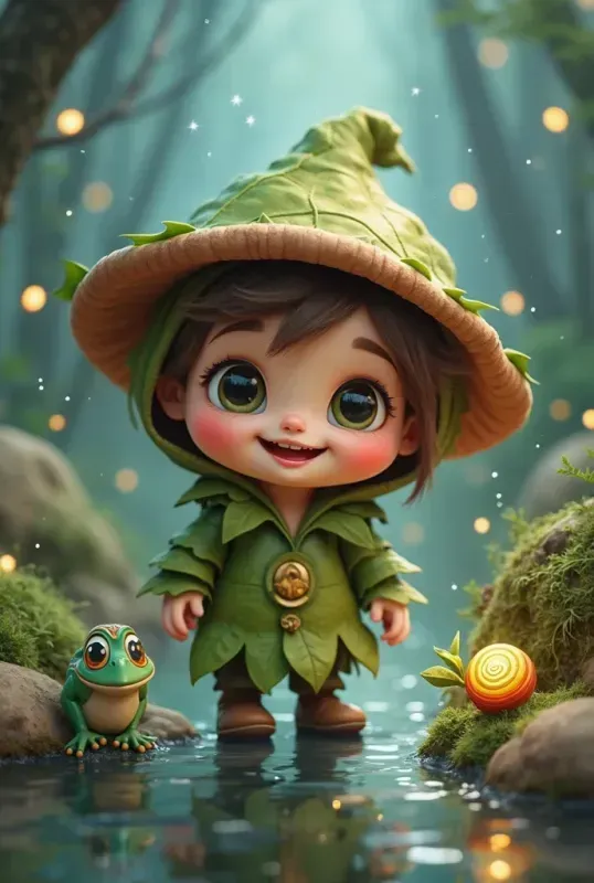 Whimsy Friends In Magical Worlds