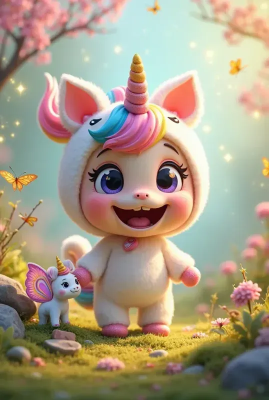 Whimsy Friends In Magical Worlds
