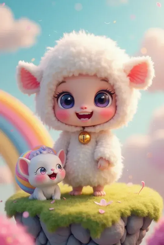 Whimsy Friends In Magical Worlds