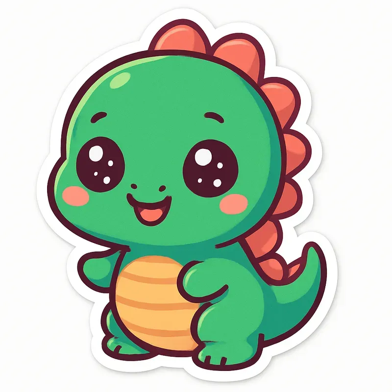 Cute Chibi Kawaii Animal Stickers