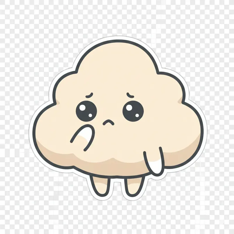 Consistent Cute Sticker Characters