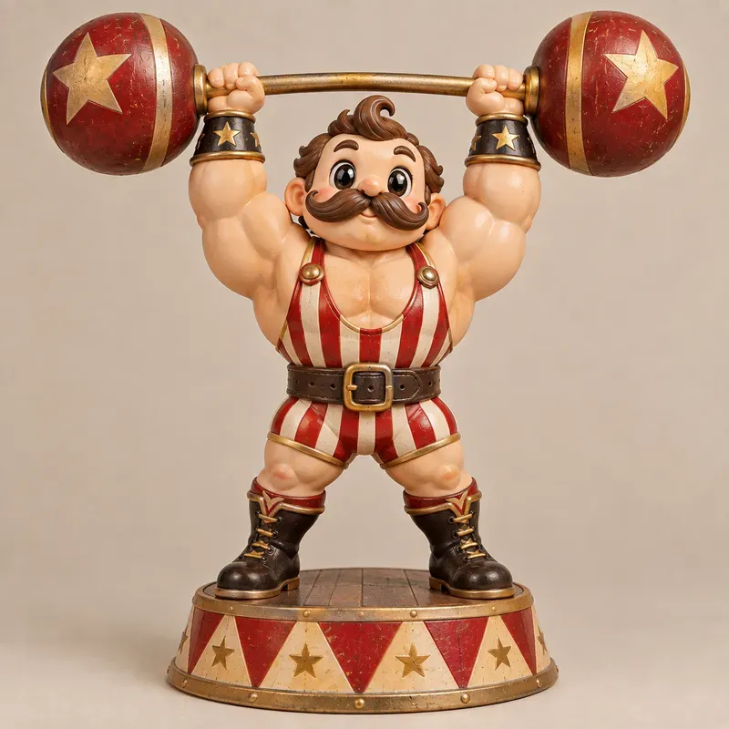Carnival Curiosities Retro Circus Toys
