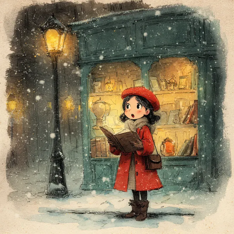 Vintage Christmas Caroler Illustrations