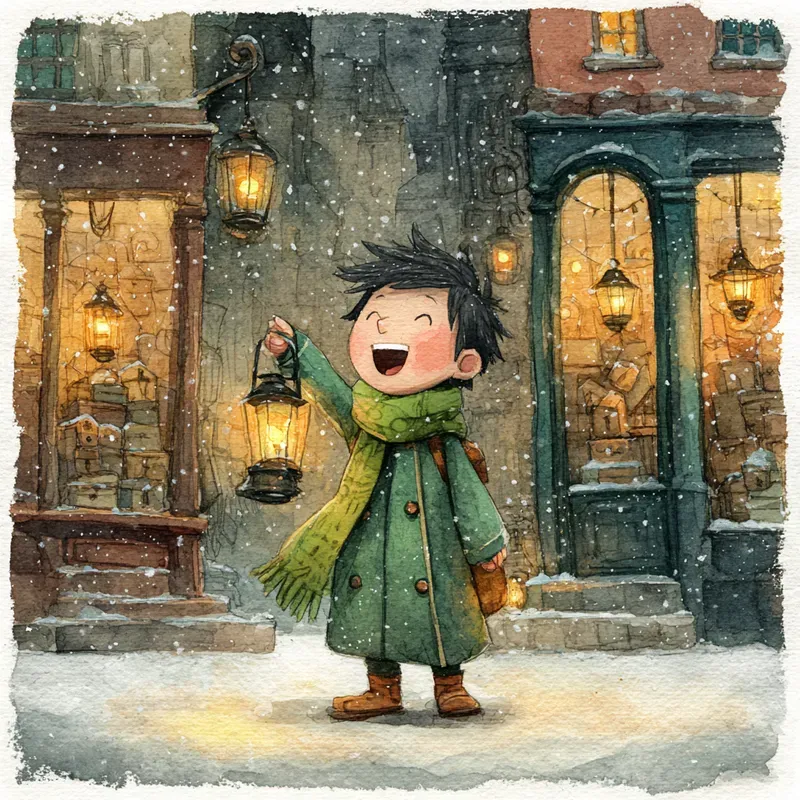 Vintage Christmas Caroler Illustrations
