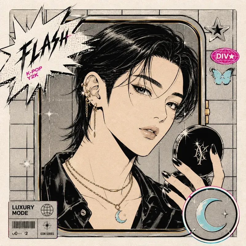 Social Media Kpop Y2k Avatars
