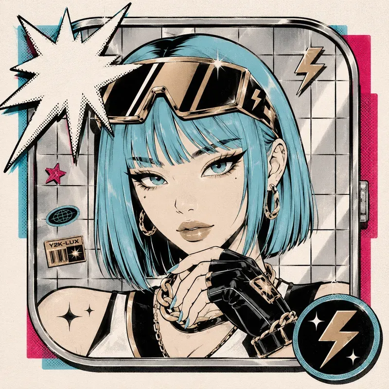 Social Media Kpop Y2k Avatars