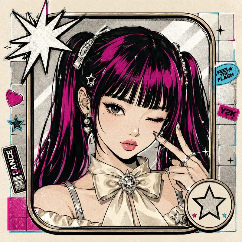 Social Media Kpop Y2k Avatars