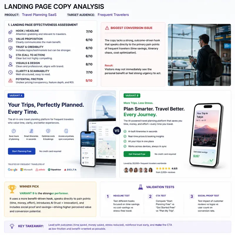 Landing Page Cro Evolution Generator