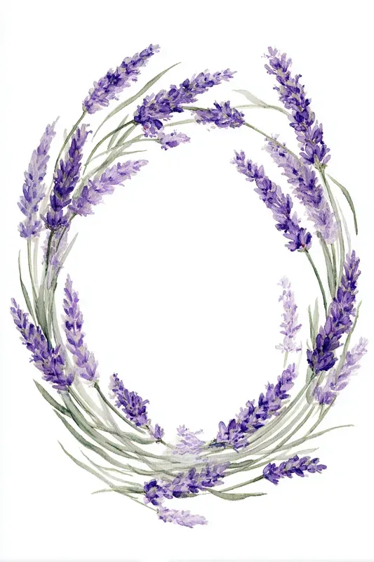 Botanical Watercolor Illustration Genera