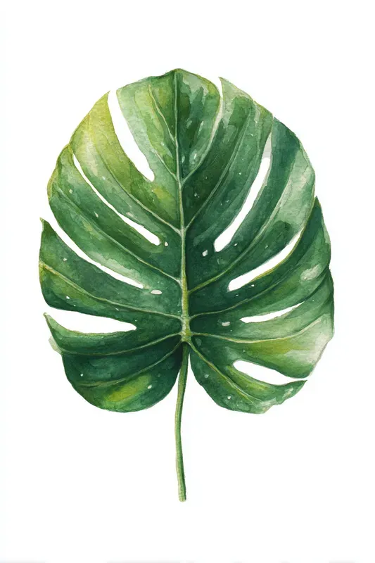 Botanical Watercolor Illustration Genera