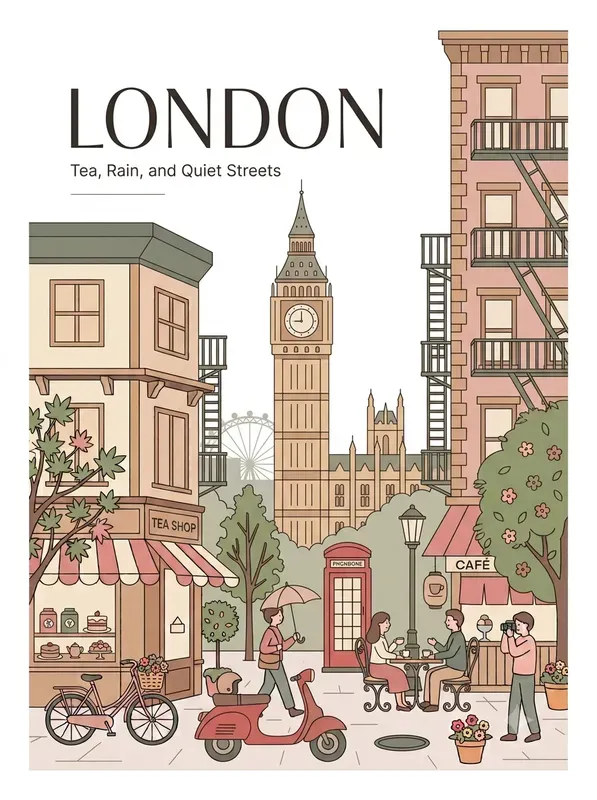 Minimal Travel Poster Illustrations