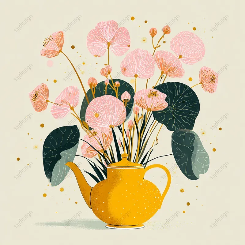 Vintage Modern Folk Art Illustrations