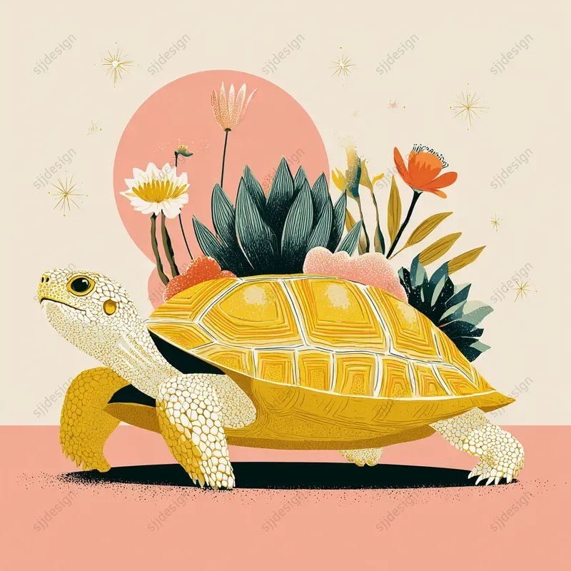 Vintage Modern Folk Art Illustrations