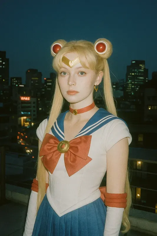 Anime Cosplay Flash Photography