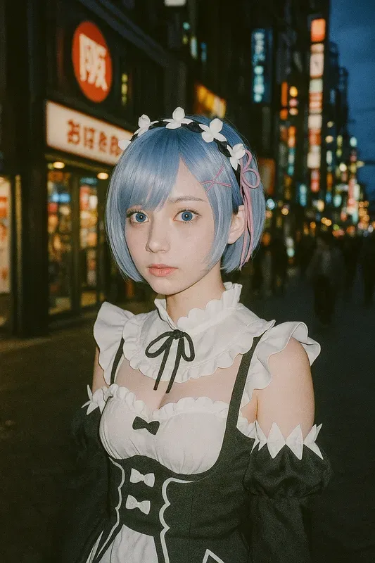 Anime Cosplay Flash Photography