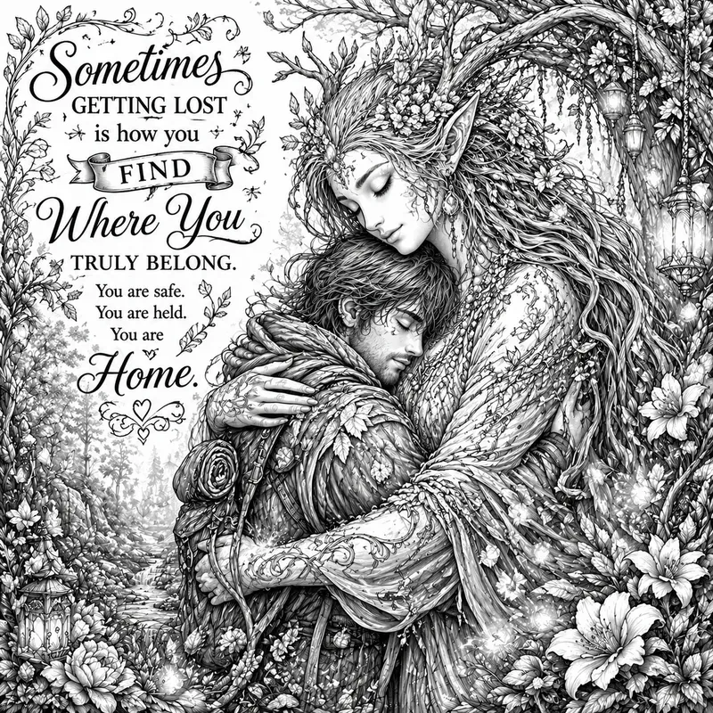 Emotional Hug Illustrations