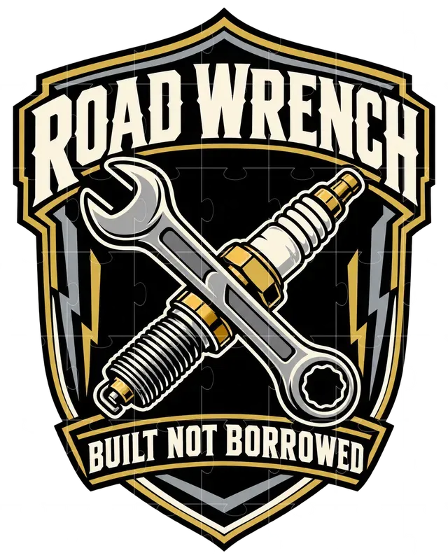 Moto Garage Emblem Tshirt Generator