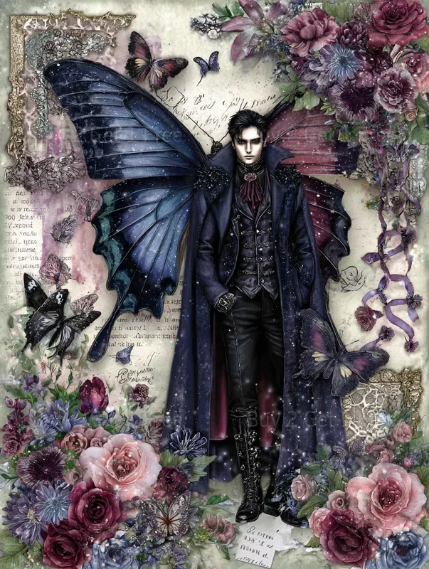 Dark Butterfly Junk Journals