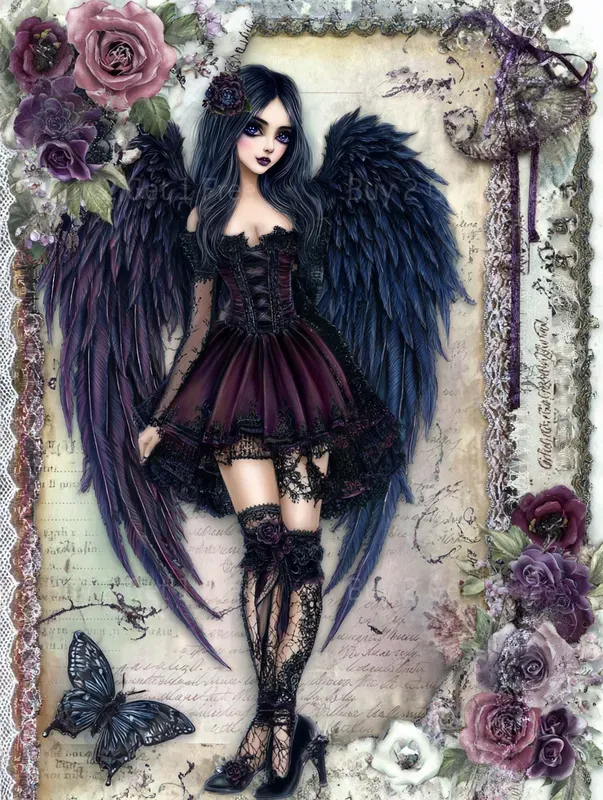 Dark Butterfly Junk Journals