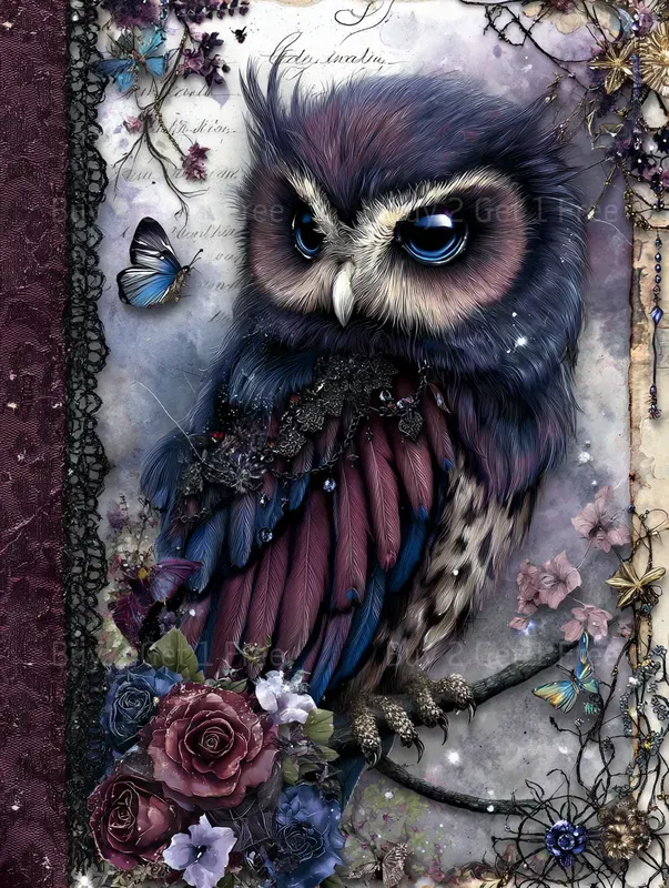 Dark Butterfly Junk Journals