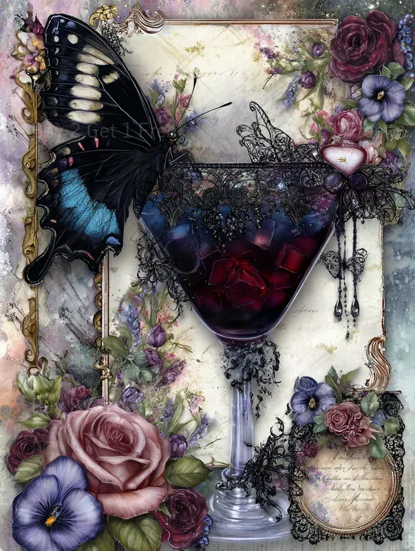 Dark Butterfly Junk Journals