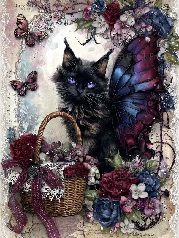 Dark Butterfly Junk Journals