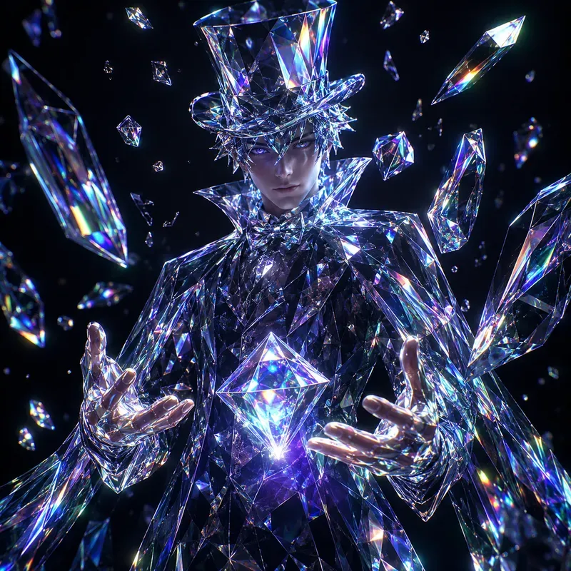 Prismatic Crystal Portrait Creators