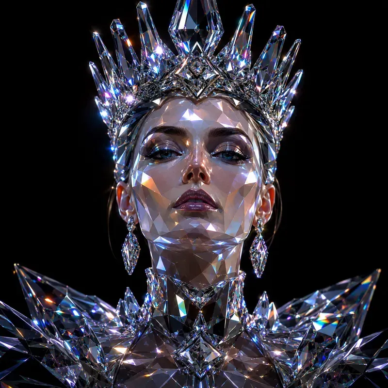Prismatic Crystal Portrait Creators