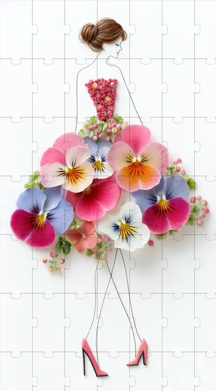 Elegant Floral Fashion